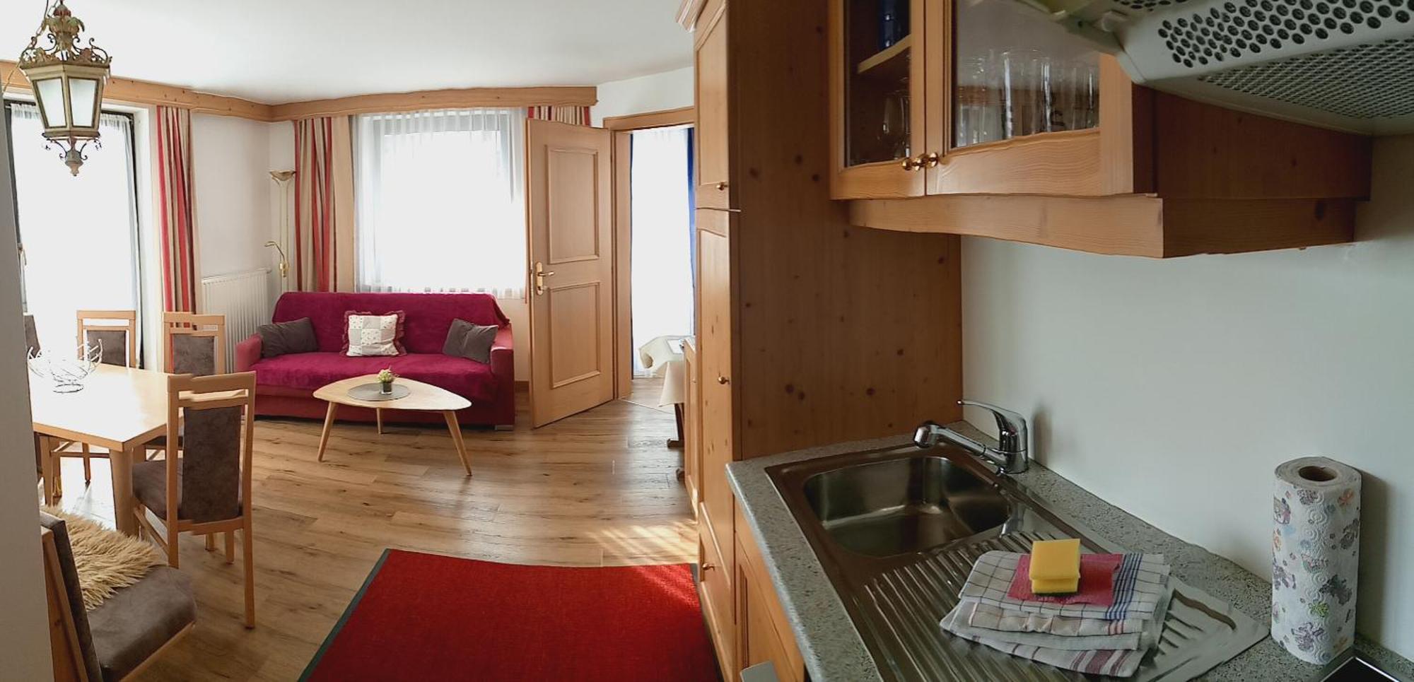 Hotel Garni Alpenruh-Micheluzzi Зерфаус Екстер'єр фото